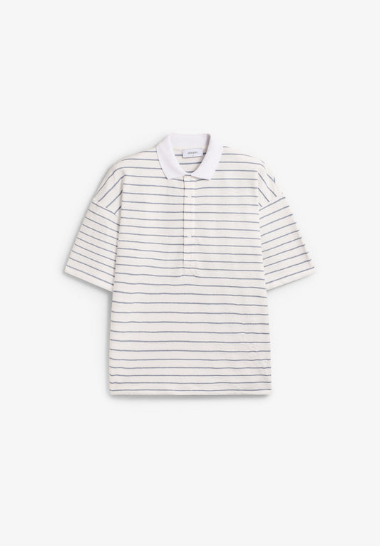 UNFEIGNED | OVERSIZED TERRY POLO SHIRT