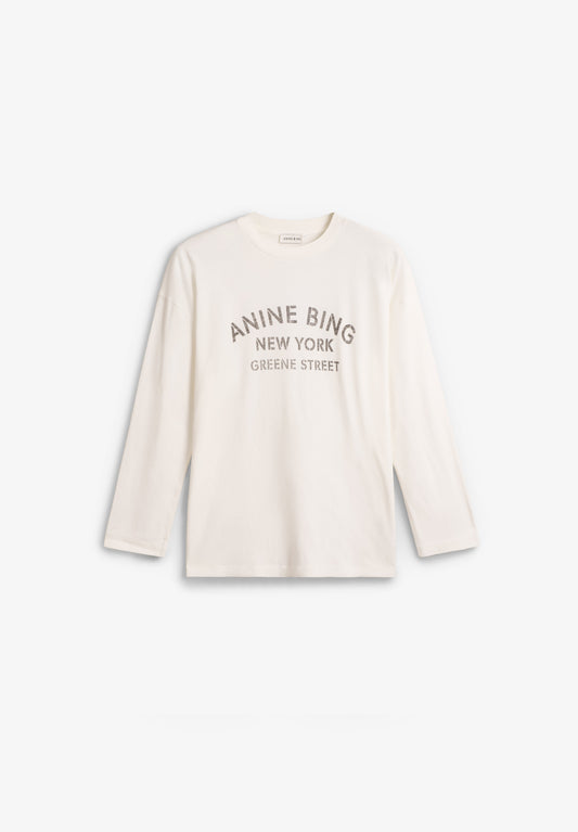 IVAN LONG SLEEVE NEW YORK STENCIL