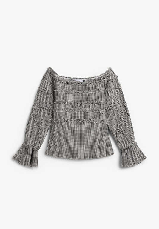 PETRA TEXTURED BLOUSE