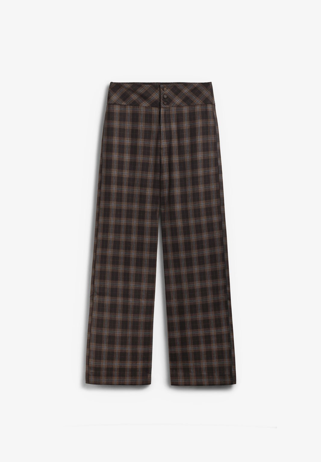 CHECK PANTS