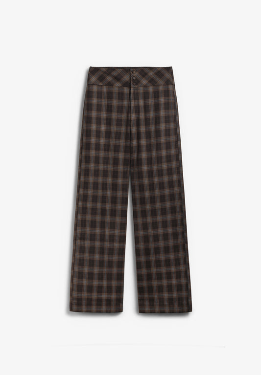 CHECK PANTS