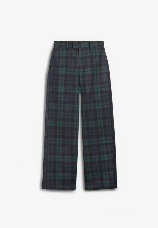 CHECK PANTS