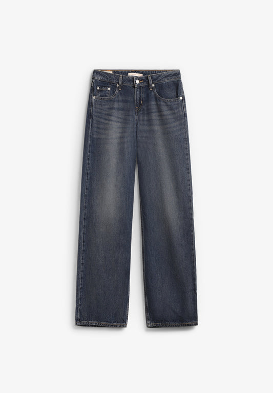 PANTALÓN DENIM LOW LOOSE MUJER