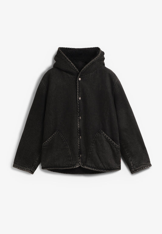 DECK HOODIE SHERPA JACKET A NI