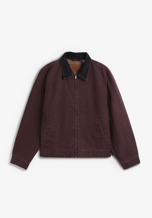 CASTRO FULL ZIP LINED ALLSPICE