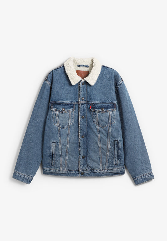 RELAXED FIT SHERPA TRKR WASHED