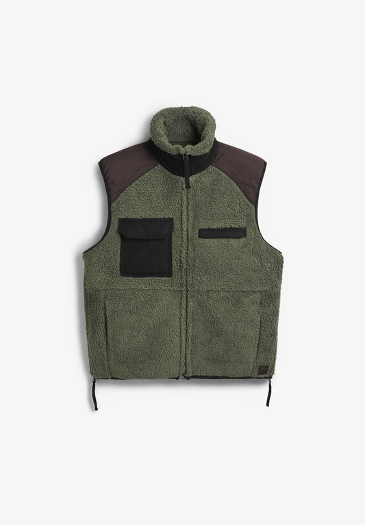 CHALECO MILITARY PILE-FLEECE