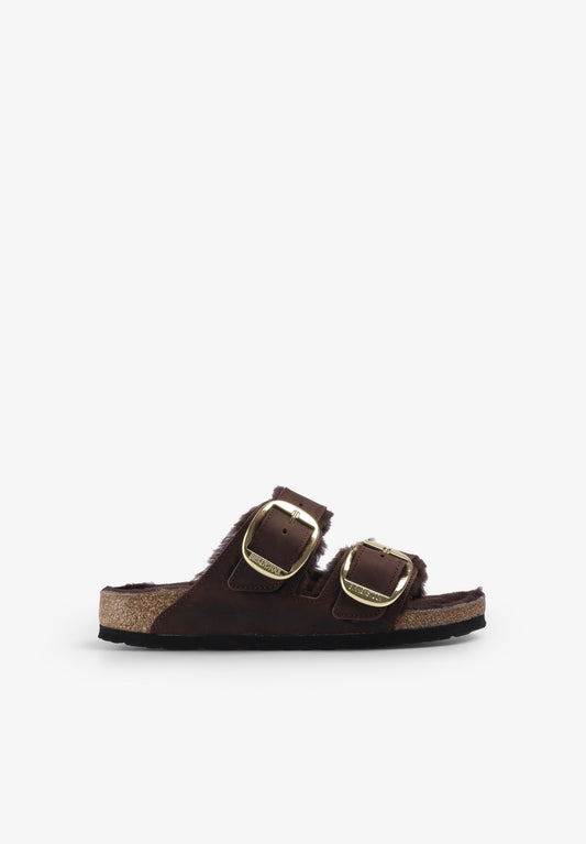 ARIZONA BIG BUCKLE SHEARLING OILED LEATHER