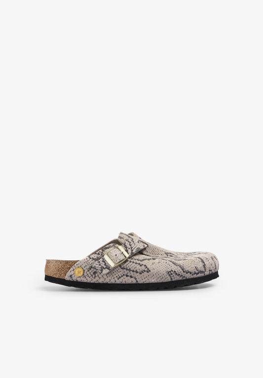 BOSTON RIVET LOGO SUEDE LEATHER