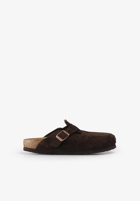 ZUECO BOSTON SOFT FOOTBED SUEDE LEATHER HOMBRE