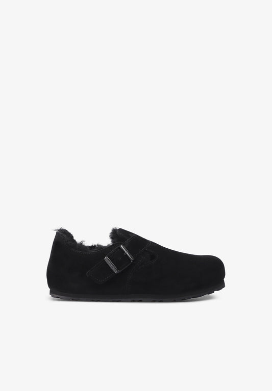 BIRKENSTOCK | SAPATOS LONDON SHEARLING PELE FAUX SUEDE