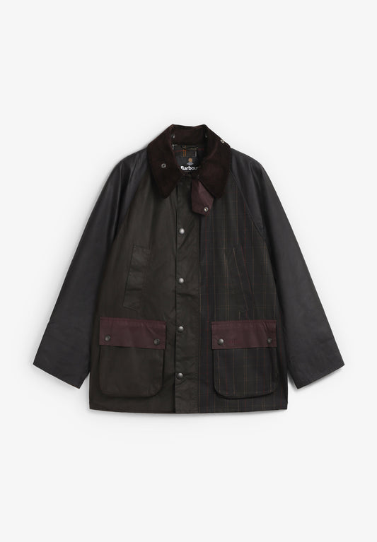 BARBOUR PATCHWORK OS BEDALE WAX JACKET