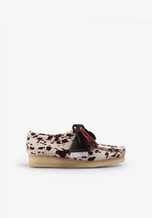 CLARKS | SAPATOS WALLABEE COW PRINT DE MULHER